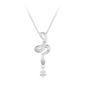 (imagen para) Collar de serpiente estilo PANDORA - BSN385