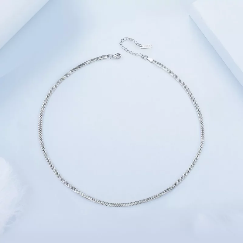 (imagen para) Collar trenzado estilo PANDORA - BSA009 - Ver 3