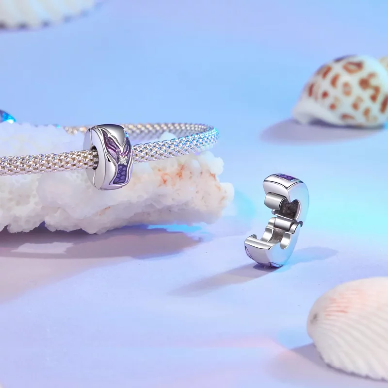 (imagen para) Hebilla de posicionamiento de cola de pez estilo fantasía PANDORA - SCC2771 - Ver 4