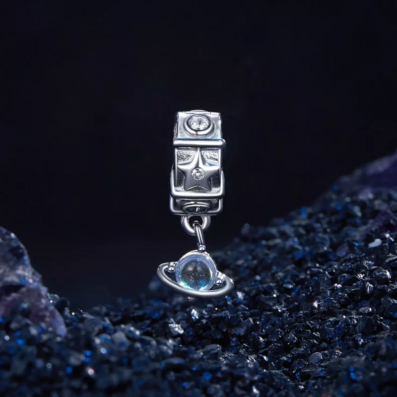 (imagen para) Hebilla de posicionamiento de planeta extraterrestre estilo PANDORA - SCC2790 - Ver 2