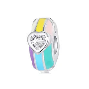 (imagen para) Hebilla de posicionamiento estilo arcoíris de PANDORA - SCC2782