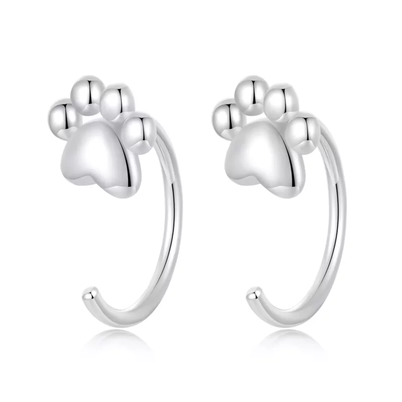 (imagen para) Pendientes de garra estilo PANDORA - SCE1760