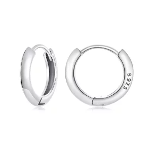 (imagen para) Pendientes de plata de ley con diseño clásico de PANDORA - BSE1016