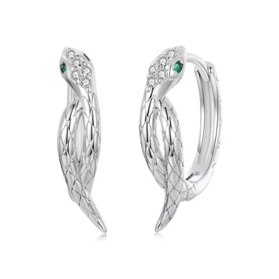 (imagen para) Pendientes envolventes estilo serpiente PANDORA - BSE1008