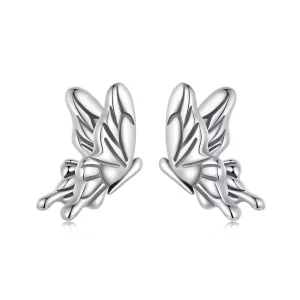 (imagen para) Pendientes mariposa estilo PANDORA - SCE1762