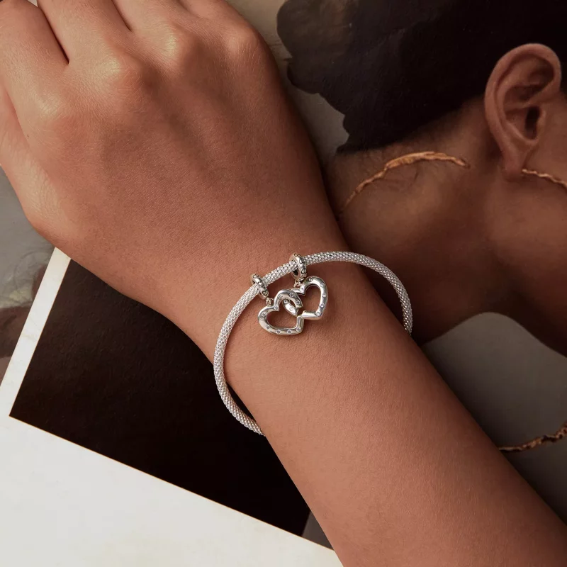 (imagen para) Pulsera con doble hebilla PANDORA Style Love - SCC2773 - Ver 8