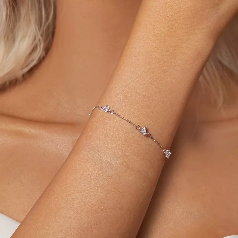 (imagen para) Pulsera con forma de pata de perro estilo PANDORA - SCB271 - Ver 7