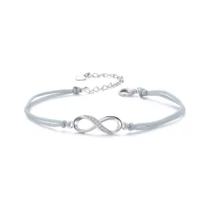 Pulsera con símbolo del infinito estilo PANDORA - SCB279 (imagen para) Pulsera con símbolo del infinito estilo PANDORA - SCB279