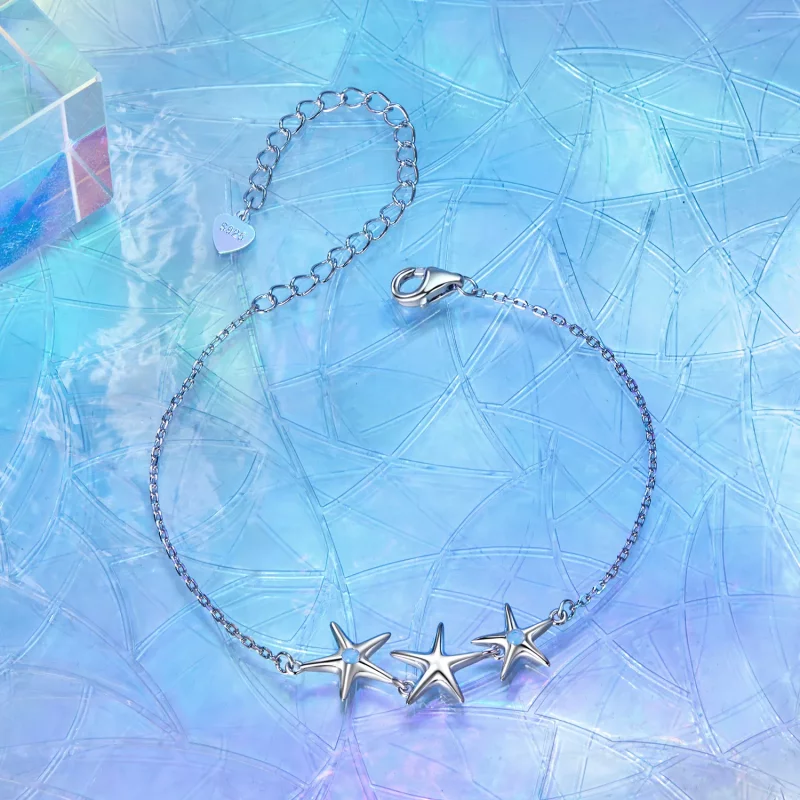 (imagen para) Pulsera de estrella de mar estilo PANDORA - SCB275 - Ver 3