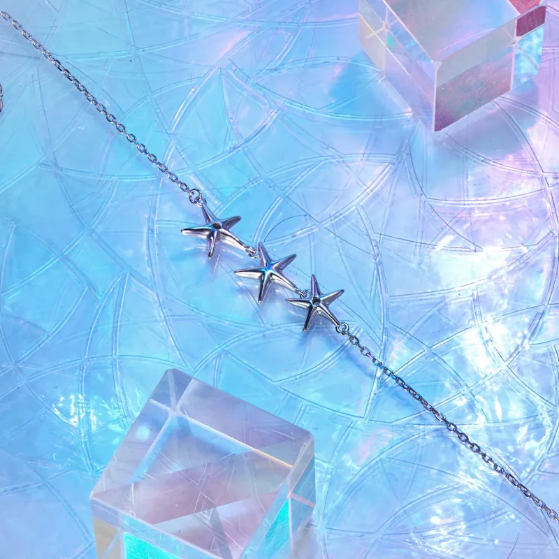 (imagen para) Pulsera de estrella de mar estilo PANDORA - SCB275 - Ver 4