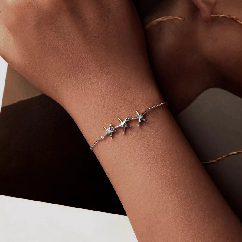 (imagen para) Pulsera de estrella de mar estilo PANDORA - SCB275 - Ver 5