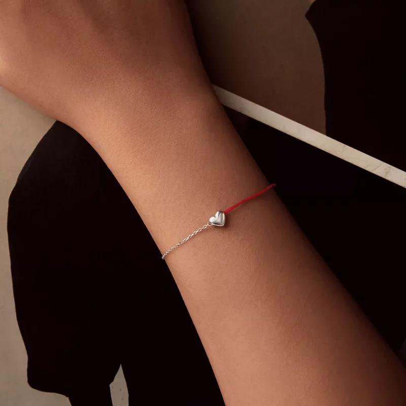 (imagen para) Pulsera de hilo rojo Love Style PANDORA - BSB180 - Ver 5