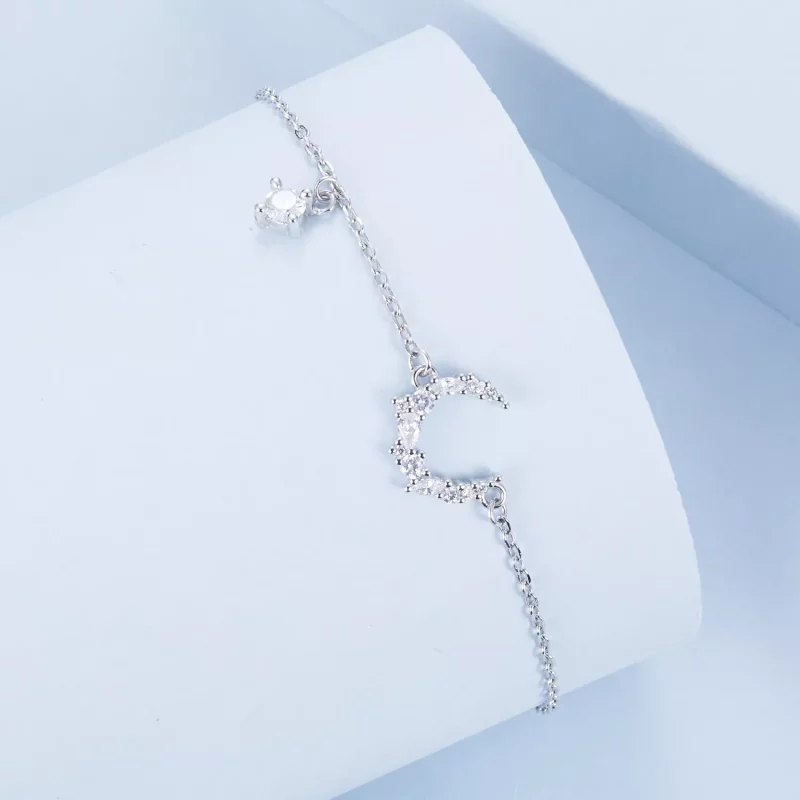 (imagen para) Pulsera estilo PANDORA Moonlight - BSB174 - Ver 2
