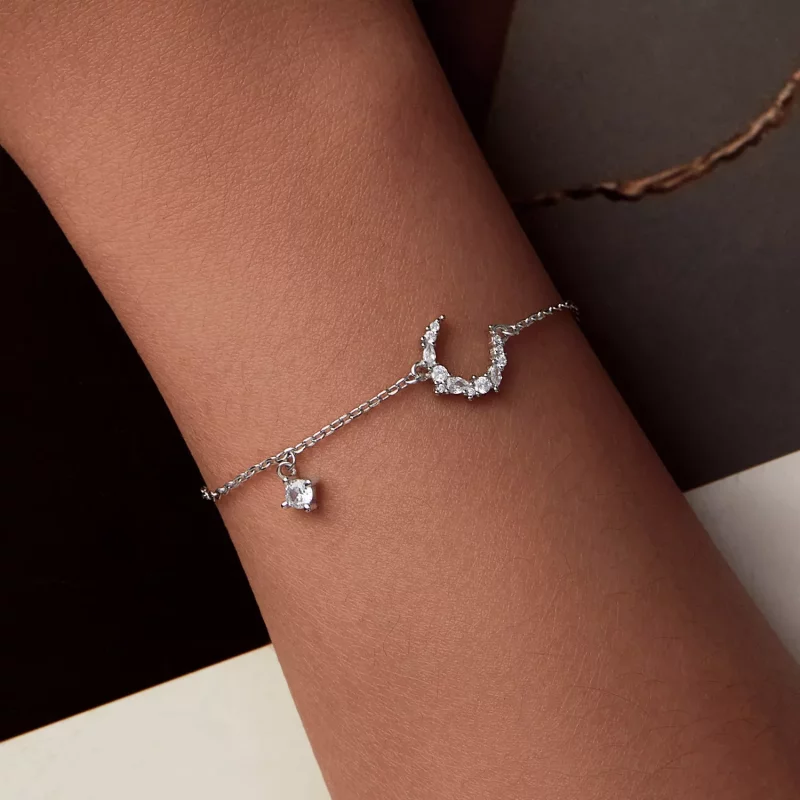 (imagen para) Pulsera estilo PANDORA Moonlight - BSB174 - Ver 8