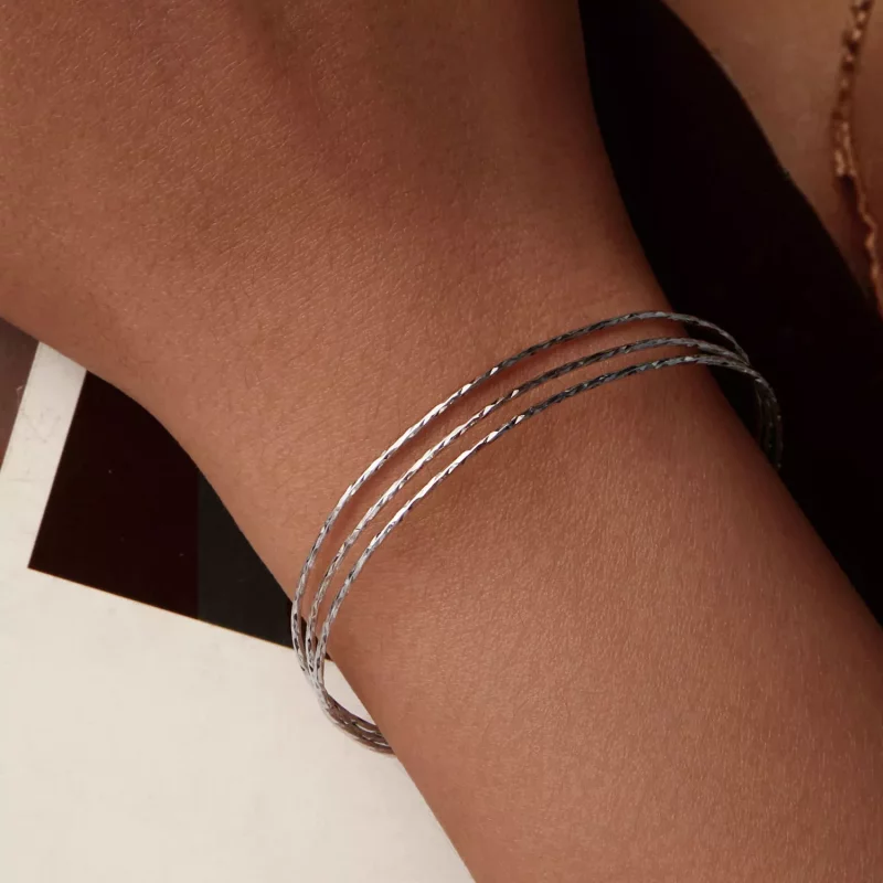 (imagen para) Pulsera multicapa estilo PANDORA Simple - SCB273 - Ver 7