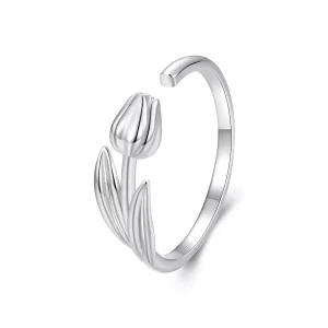 Anillo abierto estilo tulipán PANDORA - BSR599-E (imagen para) Anillo abierto estilo tulipán PANDORA - BSR599-E