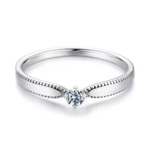 Anillo brillante exquisito estilo PANDORA (un certificado) - MSR062 (imagen para) Anillo brillante exquisito estilo PANDORA (un certificado) - MSR062