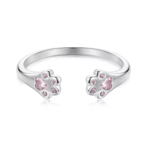 Anillo con garra estilo PANDORA - SCR1050-E (imagen para) Anillo con garra estilo PANDORA - SCR1050-E