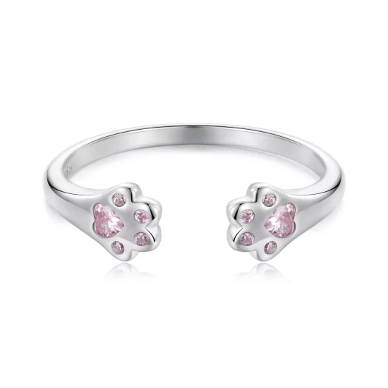 (imagen para) Anillo con garra estilo PANDORA - SCR1050-E