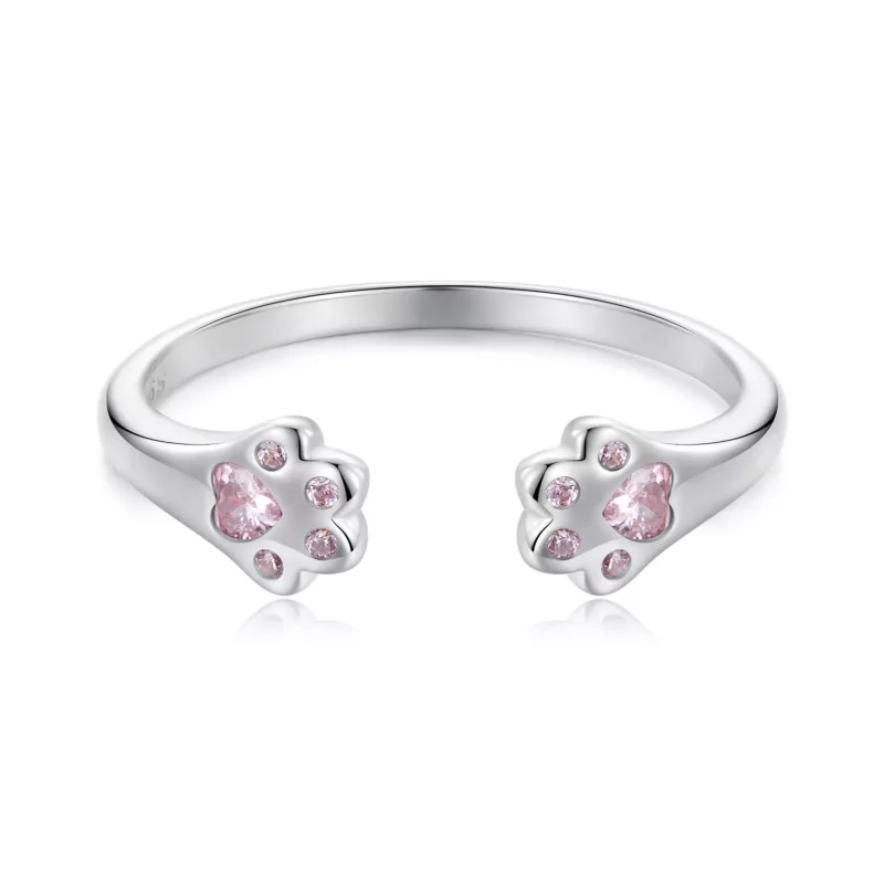 (imagen para) Anillo con garra estilo PANDORA - SCR1050-E