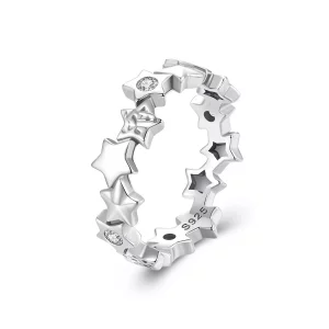 (imagen para) Anillo de estrella estilo PANDORA - BSR585
