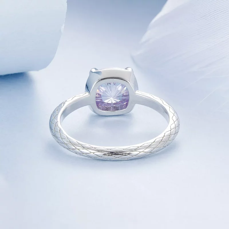 (imagen para) Anillo de fuegos artificiales brillantes estilo PANDORA - BSR573 - Ver 4