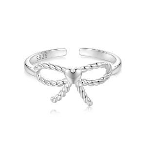 (imagen para) Anillo de lazo trenzado estilo PANDORA - BSR583-E