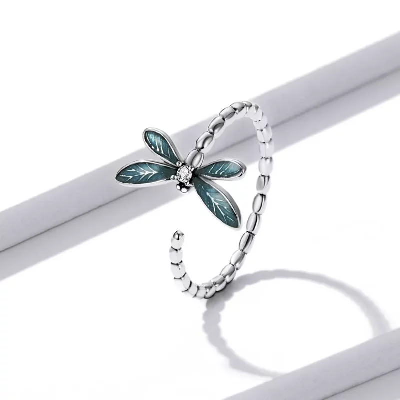 (imagen para) Anillo de libélula con estilo PANDORA - BSR216 - Ver 2