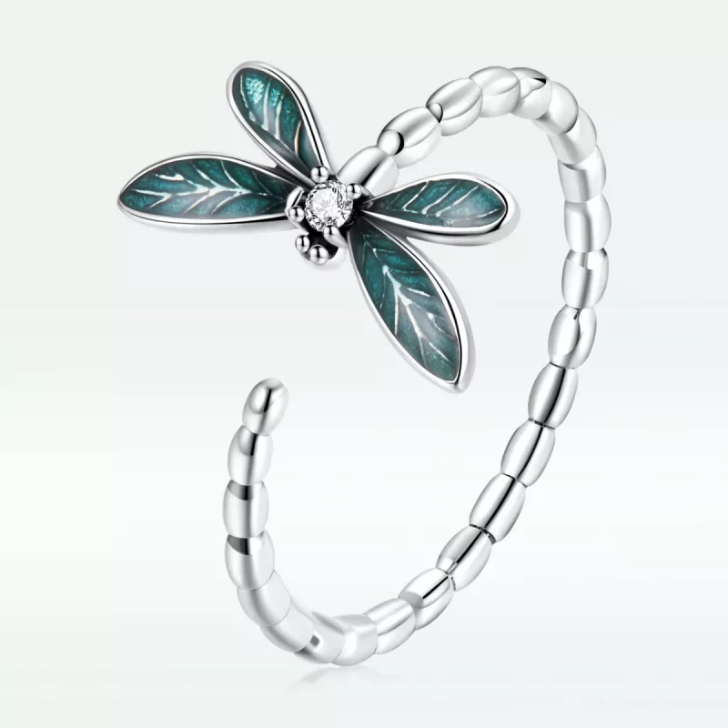 (imagen para) Anillo de libélula con estilo PANDORA - BSR216 - Ver 3