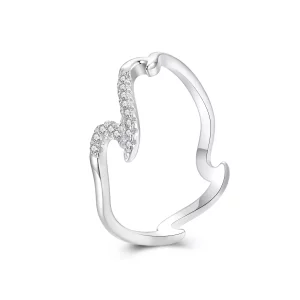 (imagen para) Anillo de olas estilo PANDORA - BSR587