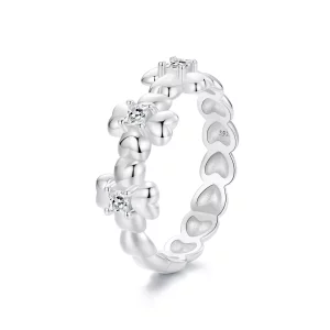 (imagen para) Anillo de trébol de cuatro hojas estilo PANDORA - SCR1045