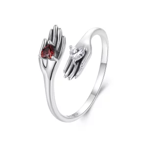 (imagen para) Anillo guardián del amor y la sinceridad estilo PANDORA - SCR1048-E