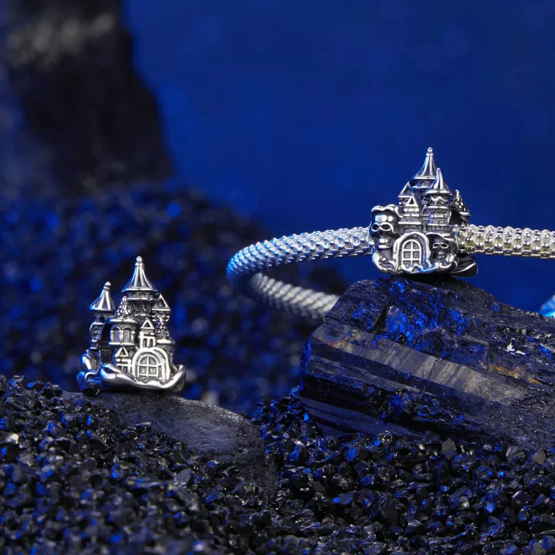 (imagen para) Castillo embrujado estilo PANDORA - SCC2896 - Ver 4