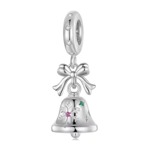(imagen para) Colgante de campana navideña estilo PANDORA - BSC1067