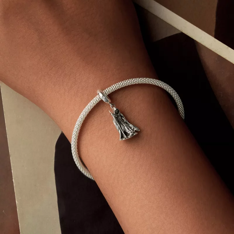 (imagen para) Colgante de la muerte con varita mágica estilo PANDORA - SCC2900 - Ver 6