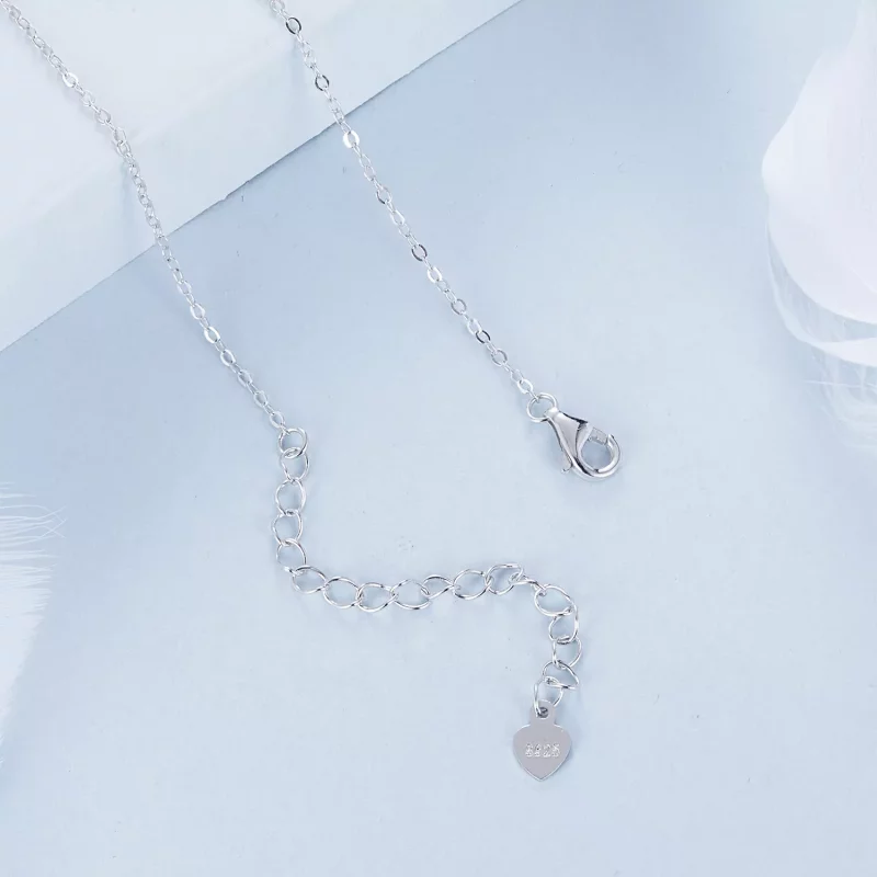 (imagen para) Collar con alas estilo PANDORA - BSN395 - Ver 4