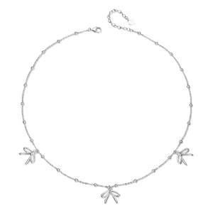 (imagen para) Collar con lazo estilo PANDORA - SCN529