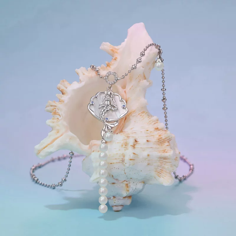(imagen para) Collar de sirena estilo PANDORA - YIN113 - Ver 2
