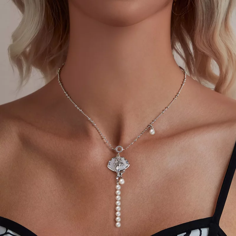(imagen para) Collar de sirena estilo PANDORA - YIN113 - Ver 5