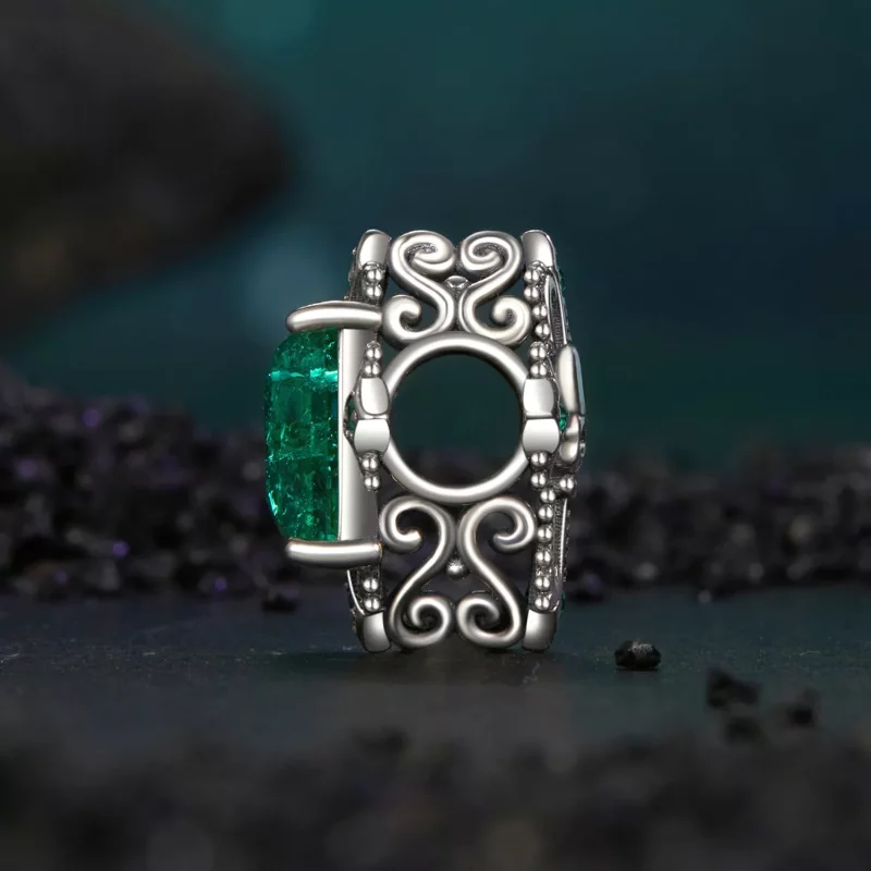(imagen para) Cuentas con forma de cruz de calavera estilo PANDORA - BSC1063 - Ver 3
