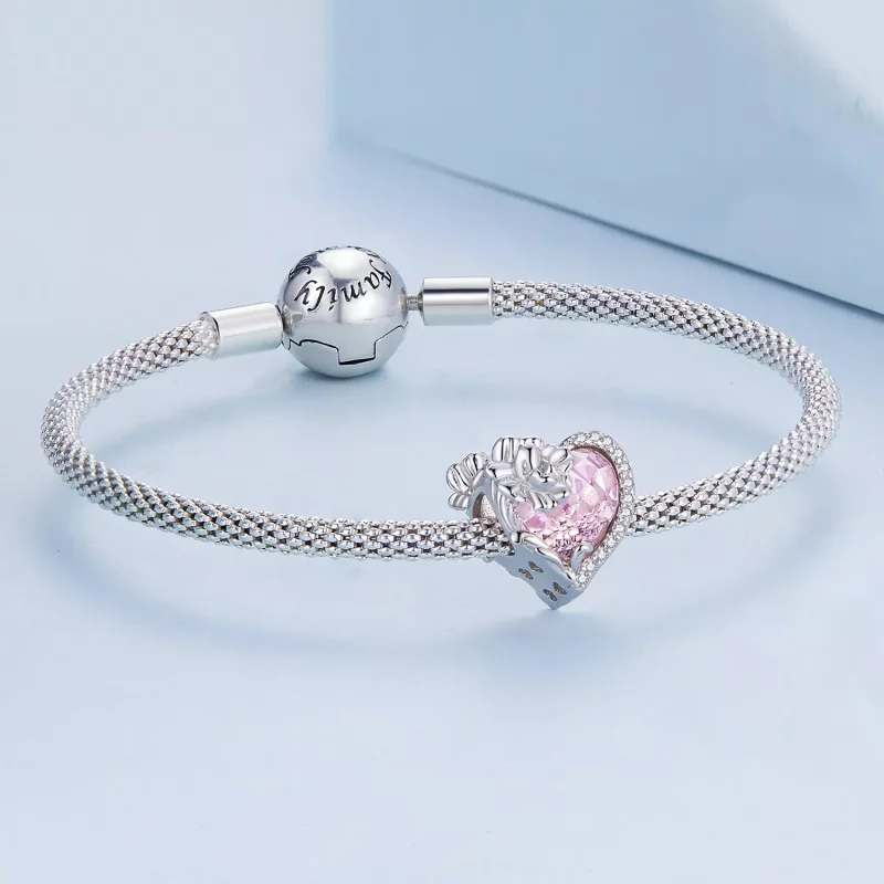 (imagen para) Cuentas de amor estilo PANDORA - BSC660-10 - Ver 4