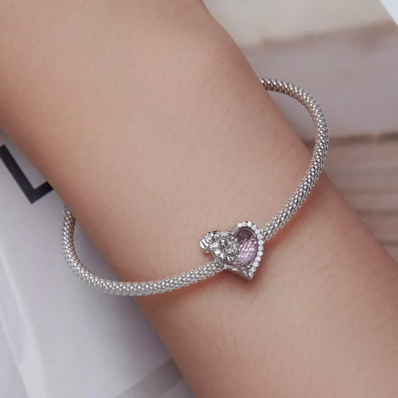 (imagen para) Cuentas de amor estilo PANDORA - BSC660-10 - Ver 6