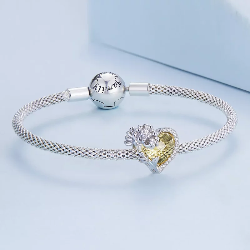 (imagen para) Cuentas de amor estilo PANDORA - BSC660-11 - Ver 4