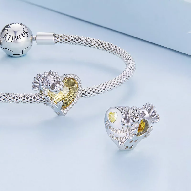 (imagen para) Cuentas de amor estilo PANDORA - BSC660-11 - Ver 5