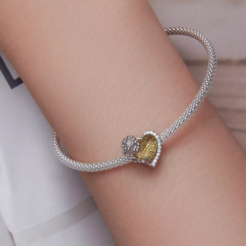 (imagen para) Cuentas de amor estilo PANDORA - BSC660-11 - Ver 6
