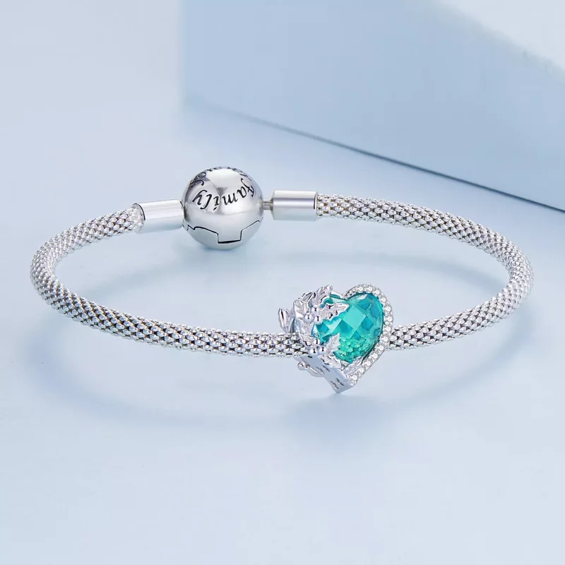 (imagen para) Cuentas de amor estilo PANDORA - BSC660-12 - Ver 4