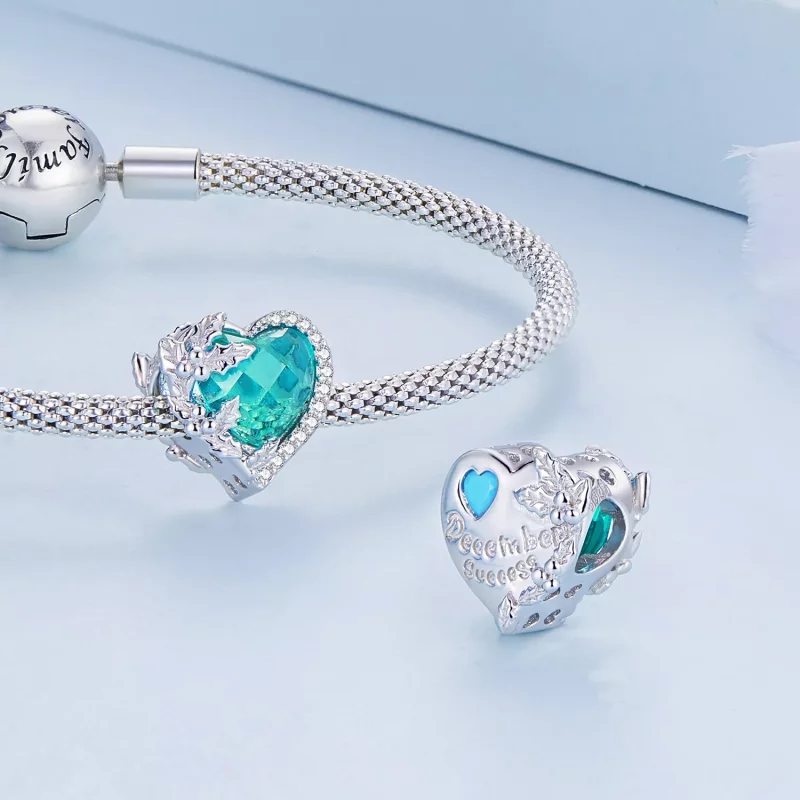(imagen para) Cuentas de amor estilo PANDORA - BSC660-12 - Ver 5