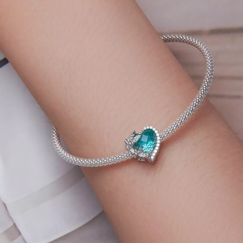 (imagen para) Cuentas de amor estilo PANDORA - BSC660-12 - Ver 6