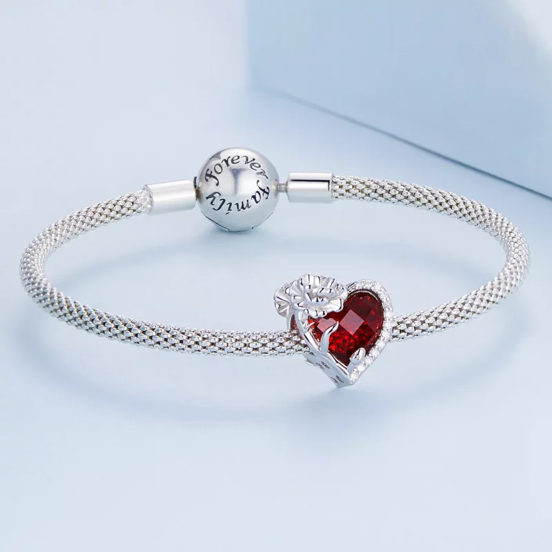 (imagen para) Cuentas de amor estilo PANDORA - BSC660-1 - Ver 4
