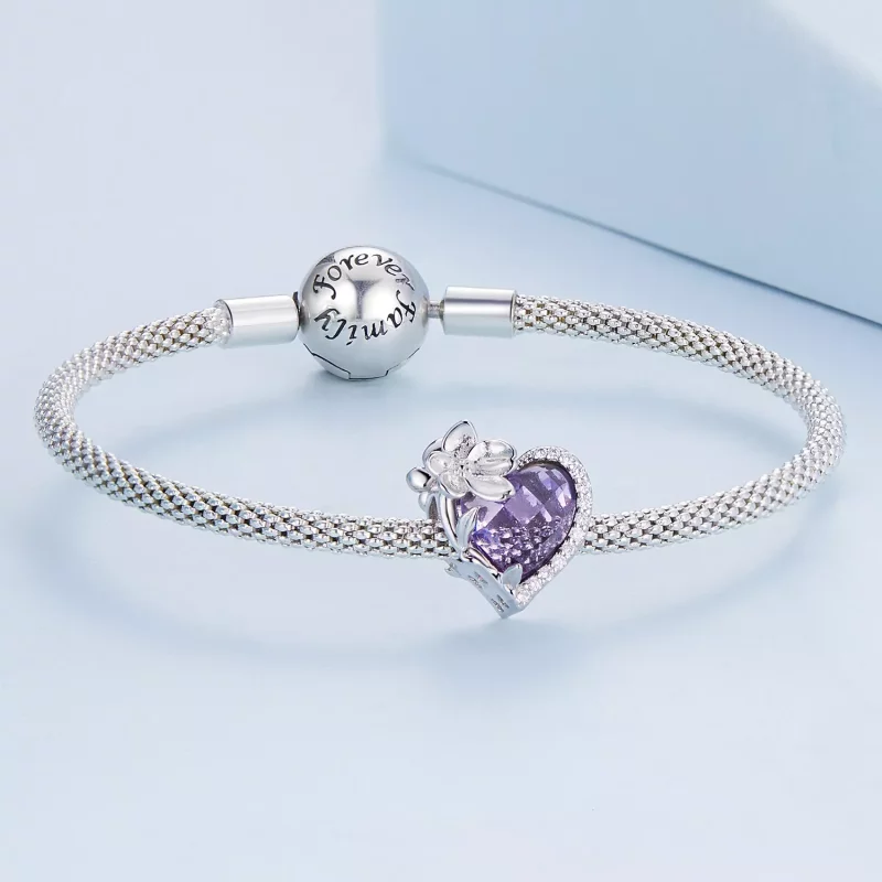 (imagen para) Cuentas de amor estilo PANDORA - BSC660-2 - Ver 4